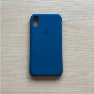 Authentic Apple iPhone X silicone phone case